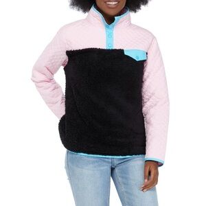 Cabana By Crown & Ivy Women’s Quilted Woobie Jacket